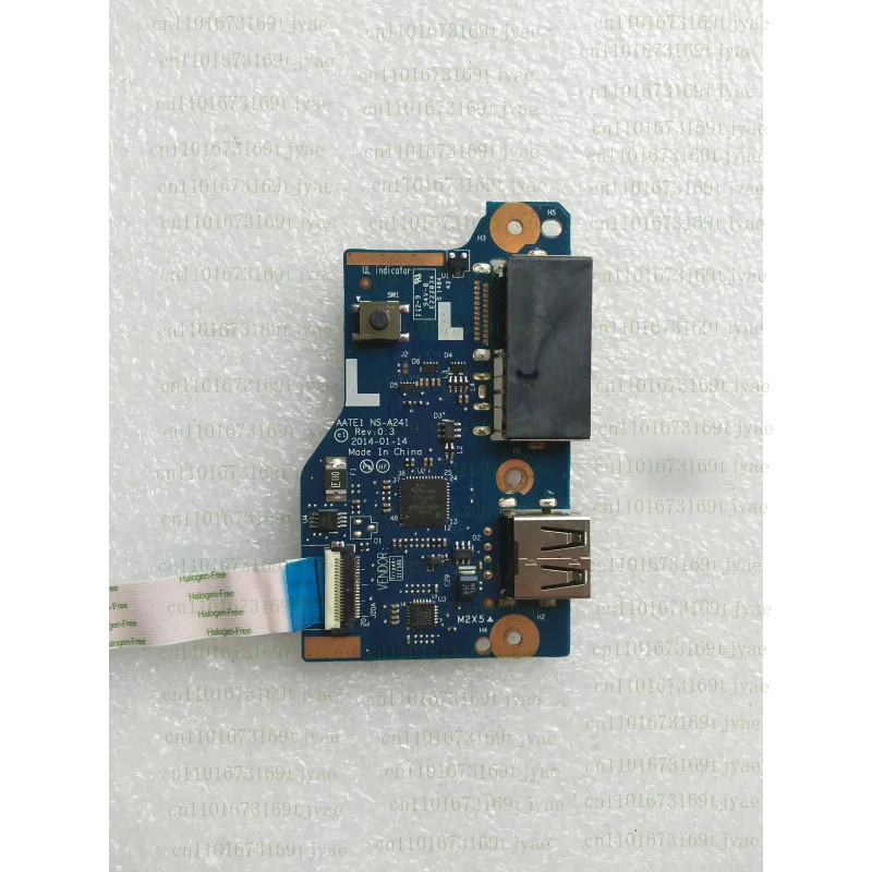 Genuíno para lenovo thinkpad e555 e550 placa de alimentação de áudio usb NS-A241