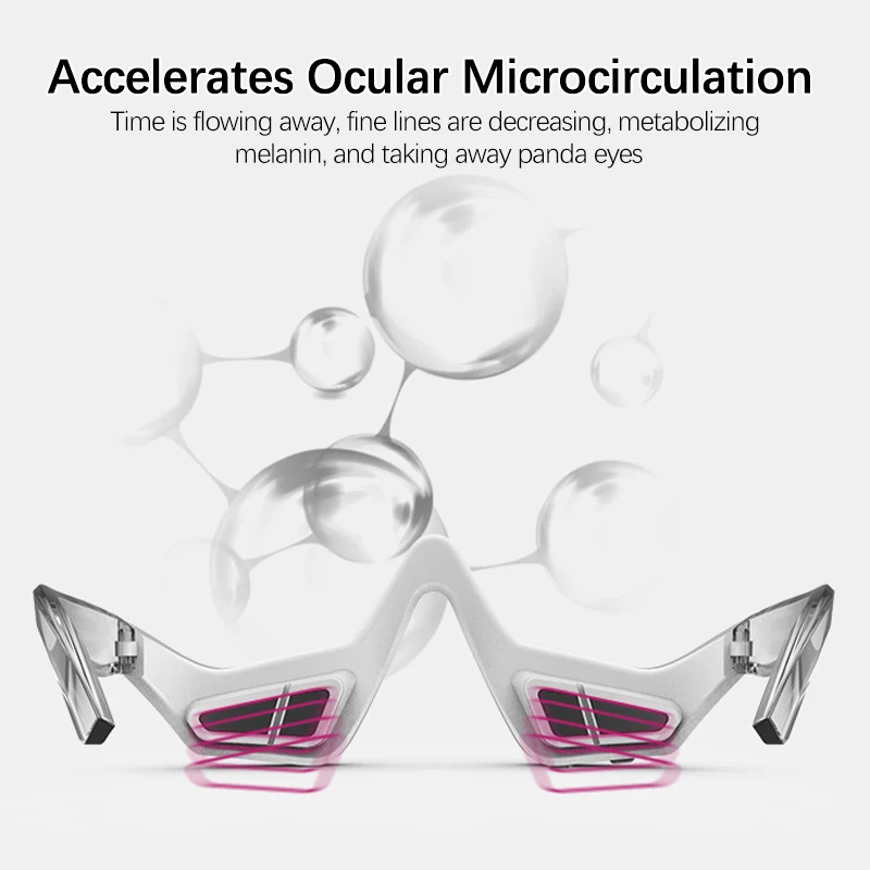 EMS-Gerät zur Augenentspannung, Mikrostrom-Heizung, Augenschutz-Behandlung, lindert Ermüdung der Augen und Gerät zur Entfernung von schwarzen Kreisen