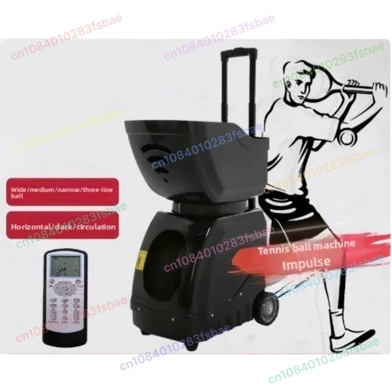 

E500 Автоматическая машина для запутывания теннисных мячей Программируемый тренажер с дистанционным управлением для практики