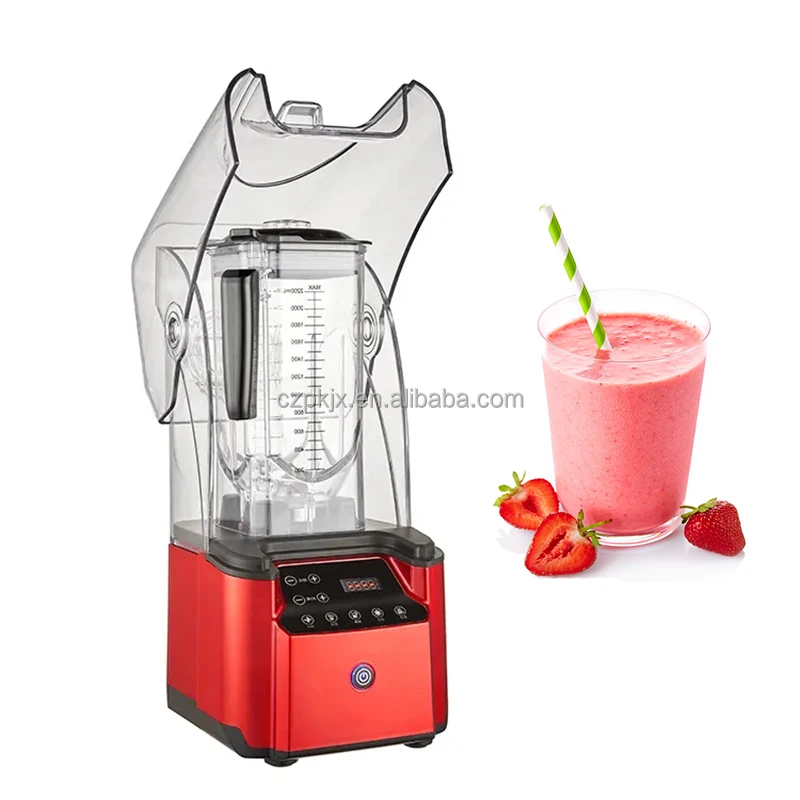 Crusher Slush Machine Silent Mixer with Soundproof Cover Home Commercial Cross-border Sound Insulation Wall Breaking Machine