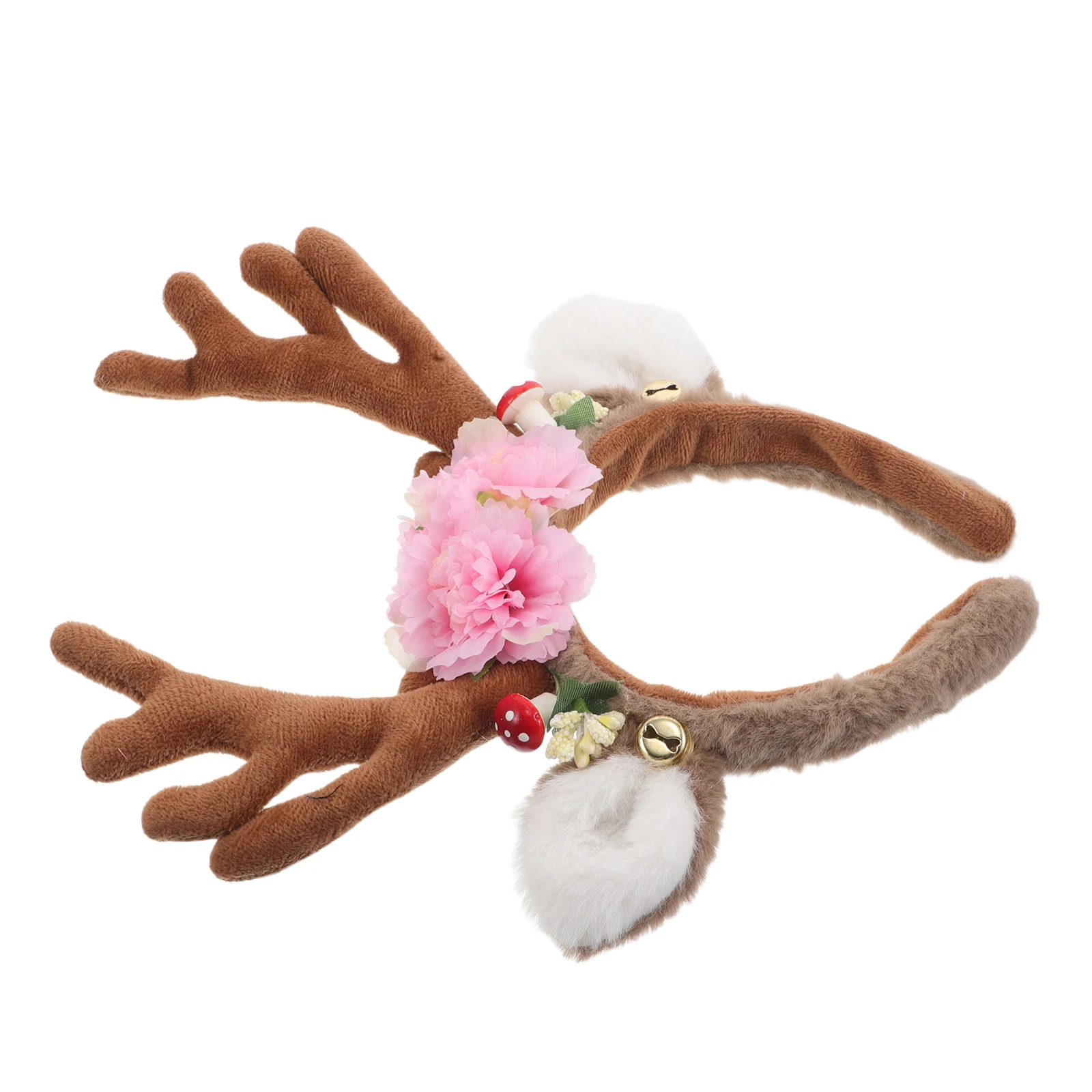 

Christmas Deer Antlers Headband Lightweight Reindeer Headpiece For Holiday Party Kids Adults Festive Xmas Cosplay Event