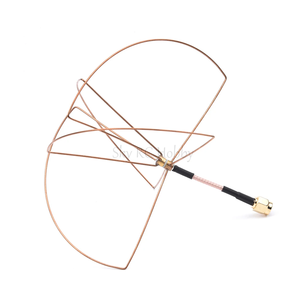 1.2G 1.2GHz RC FPV Clover Leaf Antenna Circular Polarized SMA Male for 1.2Ghz 1.3Ghz Video Transmitter Receiver LawMate Partom