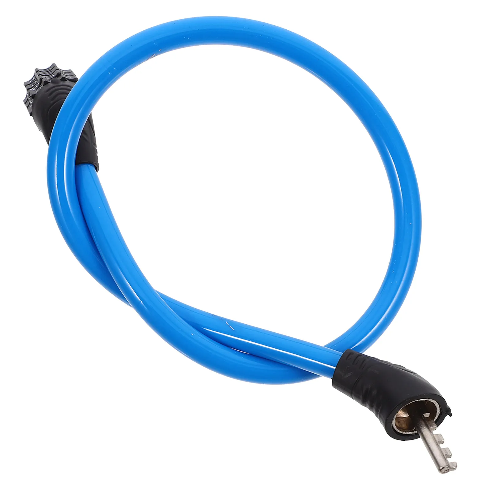 Bike Chain Lock Anti-Theft Sturdy Steel ABS Key Lock Multi-Functional for Bicycle Motorcycle Security Cable Locks