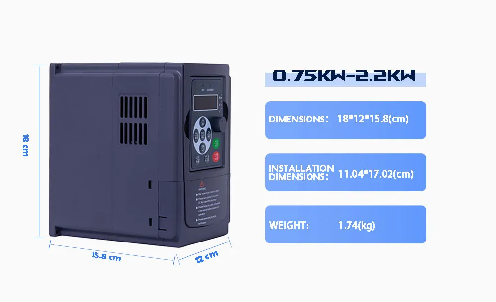 محول تردد متغير بسعر المصنع عالي الأداء 0,75 كيلو وات 380 فولت تيار متردد Vfd محرك 0.75 كيلو وات 4 كيلو وات 7.5 كيلو وات 11 كيلو وات 15 كيلو وات للمحرك #5