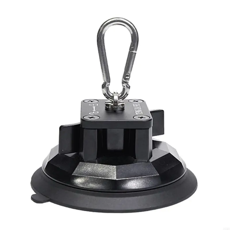 

Camping Suction Cup Hook Multifunctional Heavy Duty Tie Down Suction Cup Accessory with Securing Hook for
