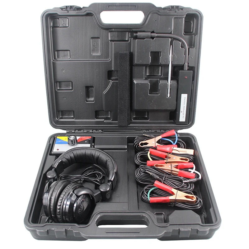 High Quality Combination Electronic Stethoscope Kit Auto Car Mechanic Noise Diagnostic Tool Six Channel