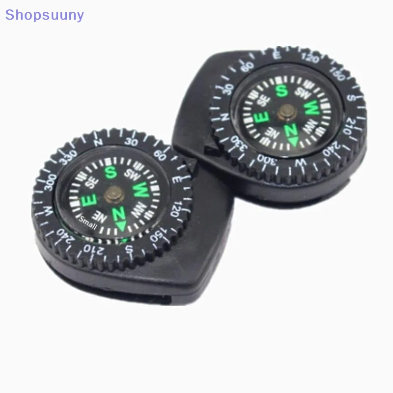 [SU]Portable Removable Compass Outdoor Gadget  Hiking Camping Orienteering Backpacking  Reading Compass[SU]