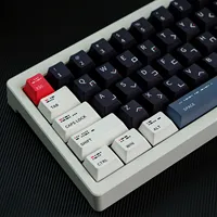 GMK Morse code Keycaps Cherry Profile PBT DYE-SUB 129 Keys Keycap For Cherry MX Switch Mechanical Keyboard Personalized Key Cap
