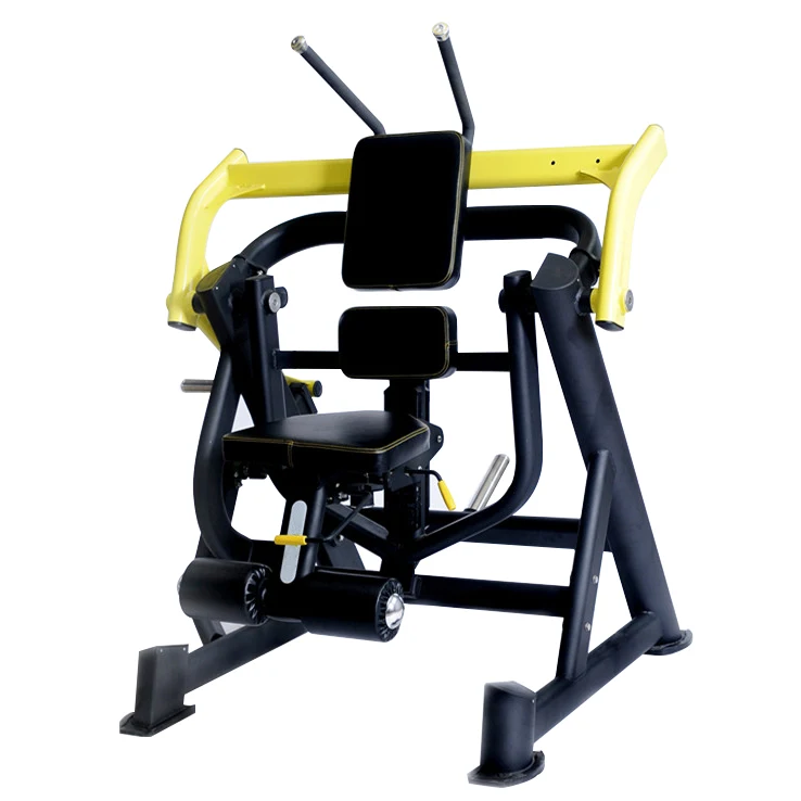 Banc de levage de poids horizontal commercial, machine de fitness, exercices de poitrine plate