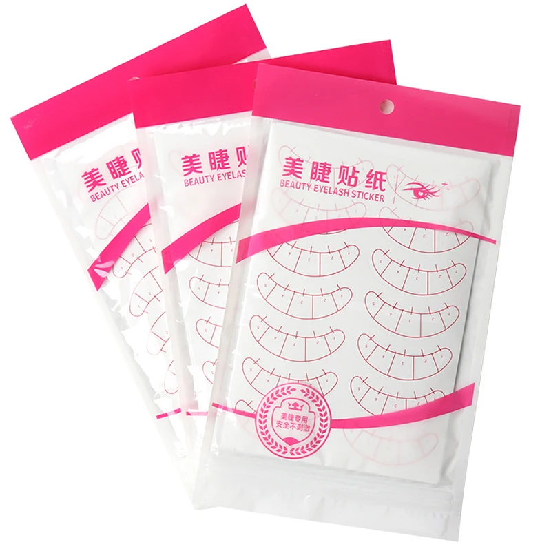 70/140 pares de adesivos para mapeamento de cílios sob o posicionamento dos olhos, ferramentas de maquiagem para extensão de cílios, almofadas para prática de papel