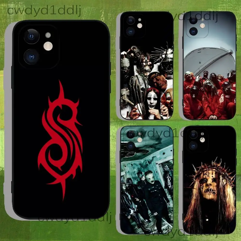 

S-Slipknot-es The End So Far For iPhone 17,16,15,11,12,14,13 Pro Max Mini XS,XR,7 Plus 16E Air Soft Black Dustproof Phone Case