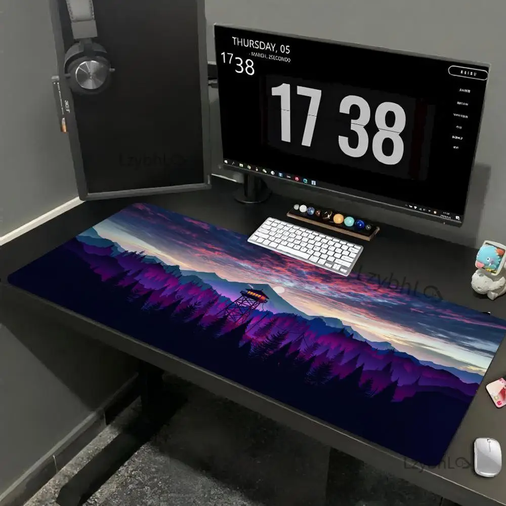 

Deep forest landscape Mouse Pad Large Gaming Anti-Slip Rubber MousePad Extended Desk Mat Gamer Office Use Computer Accessories