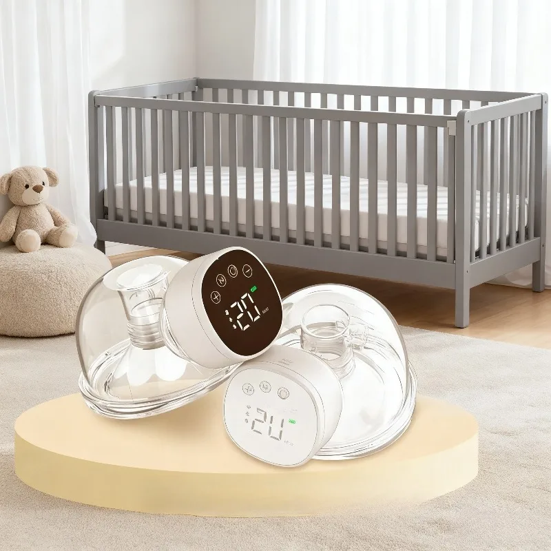 

Postpartum Lactation Aid Painless Silent Wearable All-in-one Breast Pump
