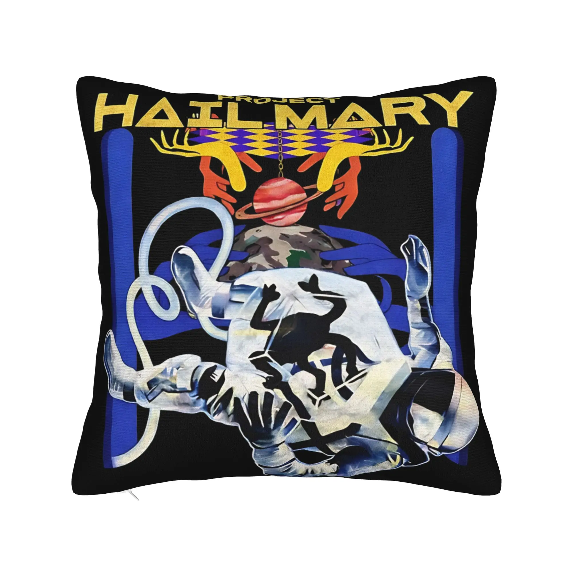 Project Hail Mary Amaze Amaze Jazz Hands andy weir Pillowcases Pillow Case For Wedding Party Home Decor Square Pillow Cover