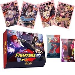 King Of Fighters Cards Collection For Street Fighting Game Popular Characters Enamel Bookmark Wooden Card Gift