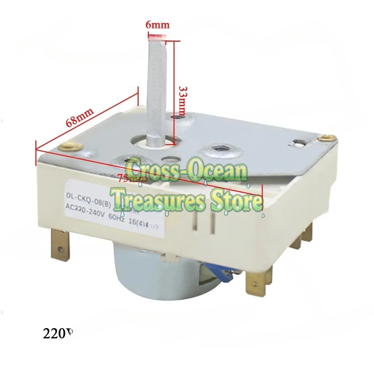エレクトロラックスドラムダル-dl-ckq-08-b-乾燥機タイミング制御-ac220-240v-60hz-乾燥機タイマーオンオフ交換スイッチコントローラー