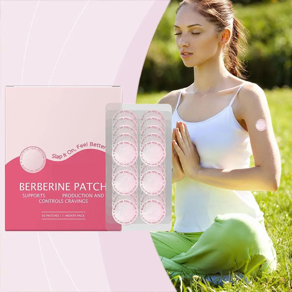 

Natural Plant Extracts Patches Body Care Patch Support Daily Skin Care For Big Belly Arms Detox Promote Digestion 30Pcs/Box