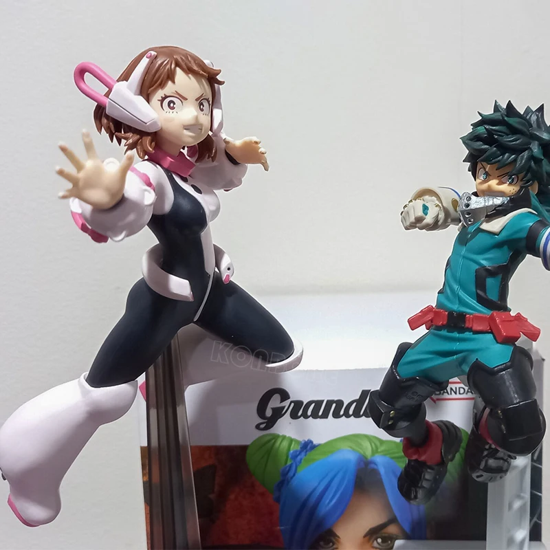 Figura de Anime My Hero Academia Uraraka Ochaco Boku no Hero Midoriya Izuku/Toga Himiko/Bakugo Katsuki, modelo de figura de acción, muñeca de juguete