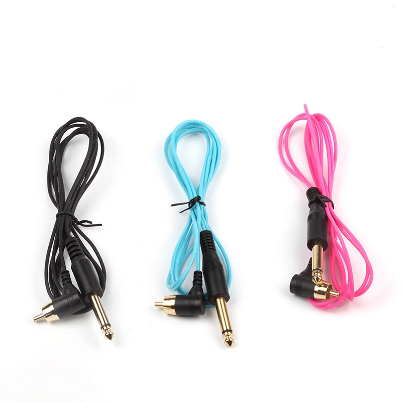 

Tattoo Silicone Elbow Connecting Wire Fine Wire Motor Connecting Wire Tattoo Machine Power Connecting Wire Three Colour Copper