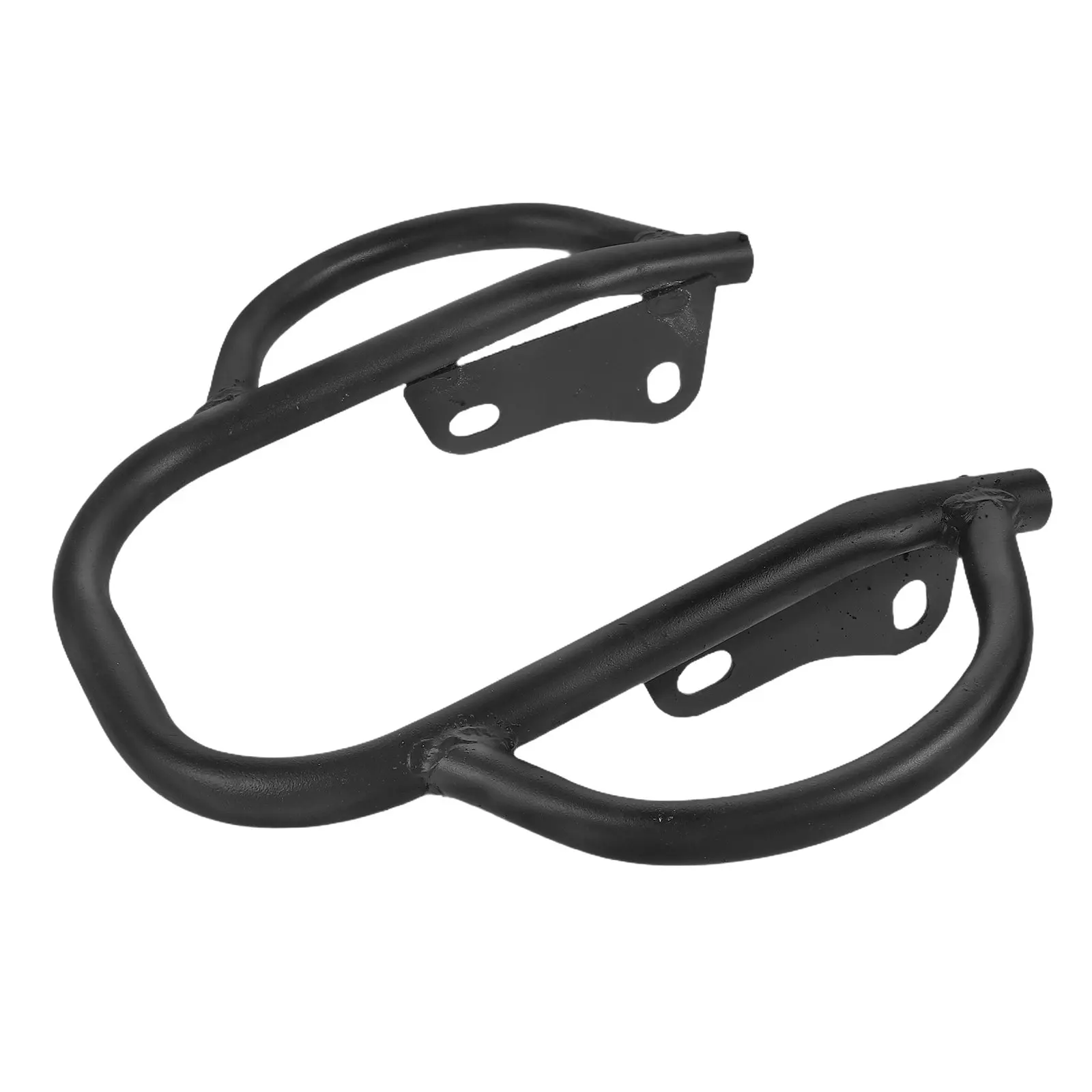 Cadre de bras oscillant arrière robuste pour VTT, support en fer noir, fourniture pour moto tout-terrain, conception durable et robuste, amortissement efficace.