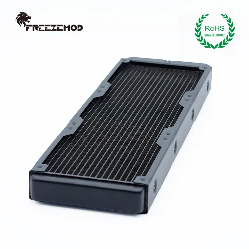 

FREEZEMOD water cooling aluminum radiator beauty medical heat sink threaded port ROHS certification .SR-L360G14