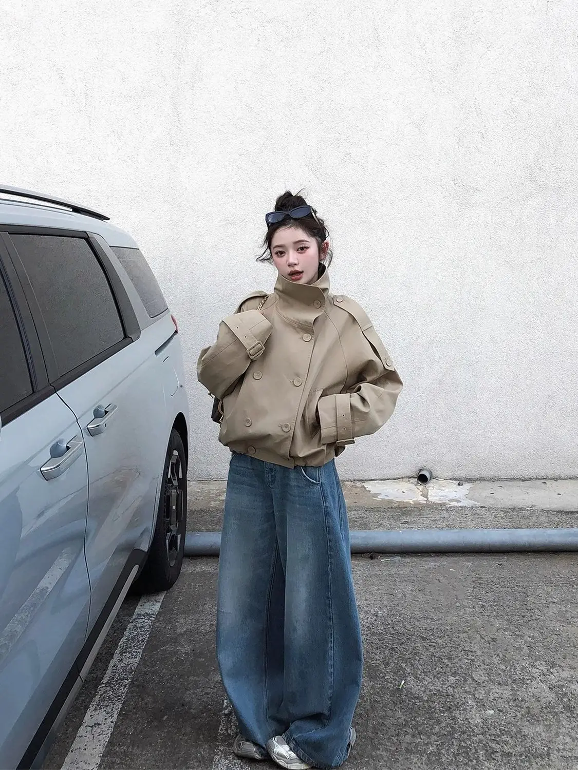 Рисунок 2 - Корейская двубортная куртка с длинными