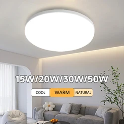 Led Ceiling Lights Round Modern Ceiling Lamp for Ceiling Living Room Lamp 15/20/30/50W Bedroom Kitchen Balcony Corridor Lighting