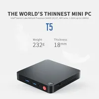 Beelink T5 PRO Intel Processor N4020 Mini PC 4GB DDR4 64GB EMMC WiFi BT5.0 Dual 4K Gamer PC VS T4 PRO