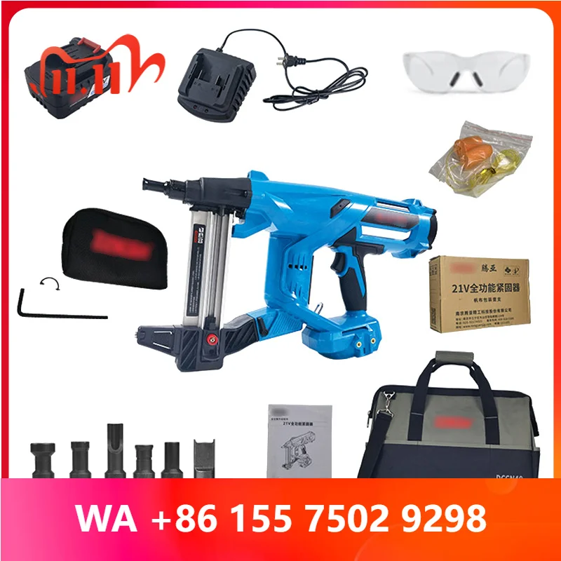 Low Pri Toua DCCN 40A Nail Nailer Stapler Cordless Pistol for Concrete Woodworking Construction