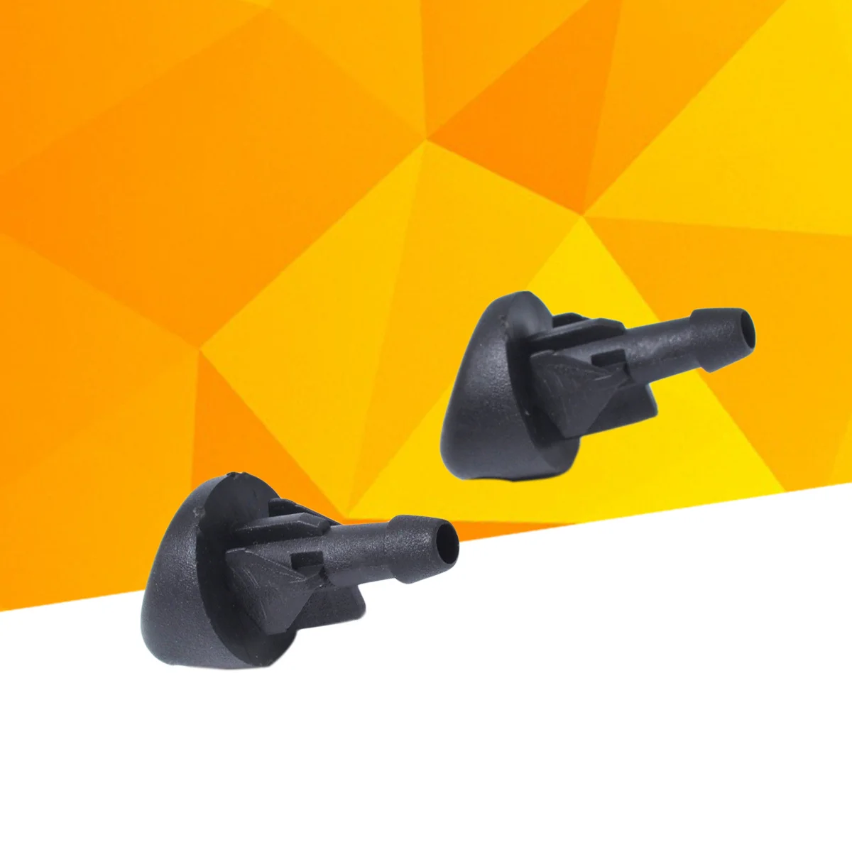 Ugelli spray per tergicristallo 7700413545 neri per ugello lavavetri 2005-2014 Ripristino vista chiara