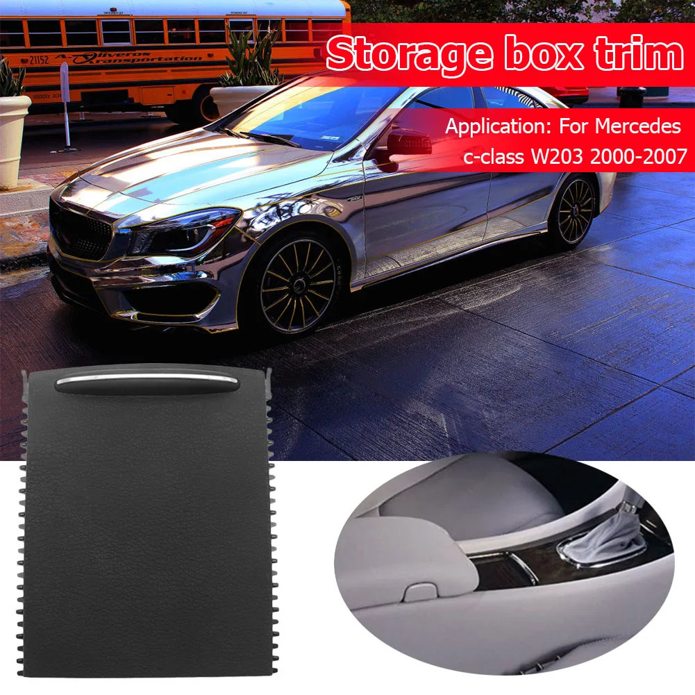 Center Control Roller Blind Cover for Mercedes Benz C-Class W203 Auto Styling Durable Refined Car Interior Accessories