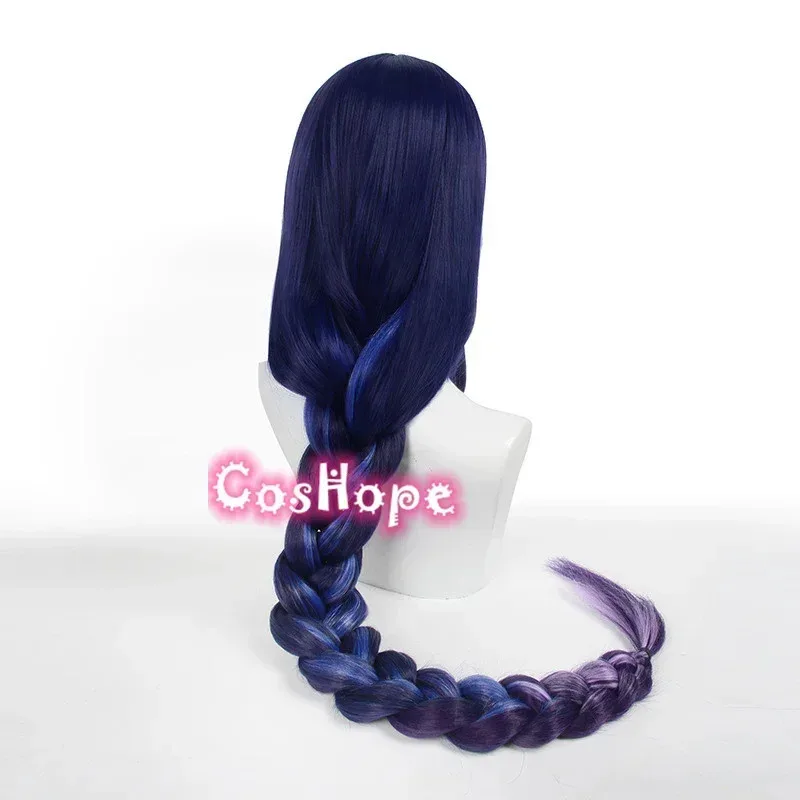

Baal Cosplay Raiden Shogun Wig 110cm Blue Purple Wig Cosplay Anime Cosplay Wig Heat Resistant Synthetic Wigs Hair SD4EXCXCFG2025