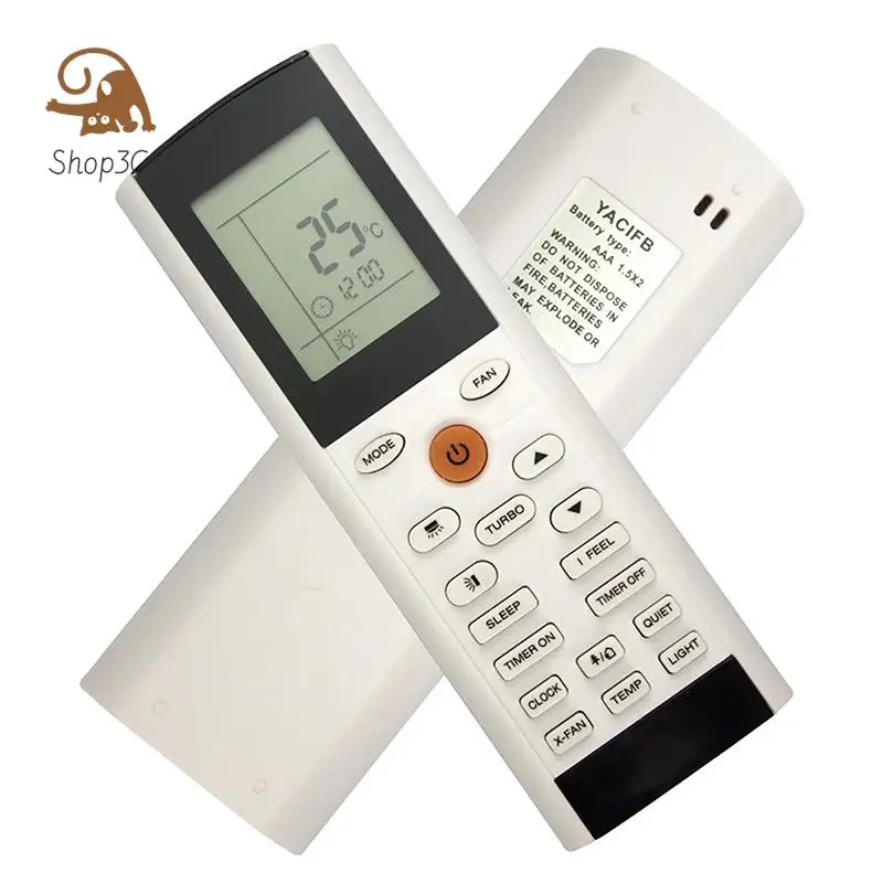 Air Conditioner Remote Control Universal YACIFB For Gree ELECTROLUX MSHV25D1S Air Remote Controller Replacement