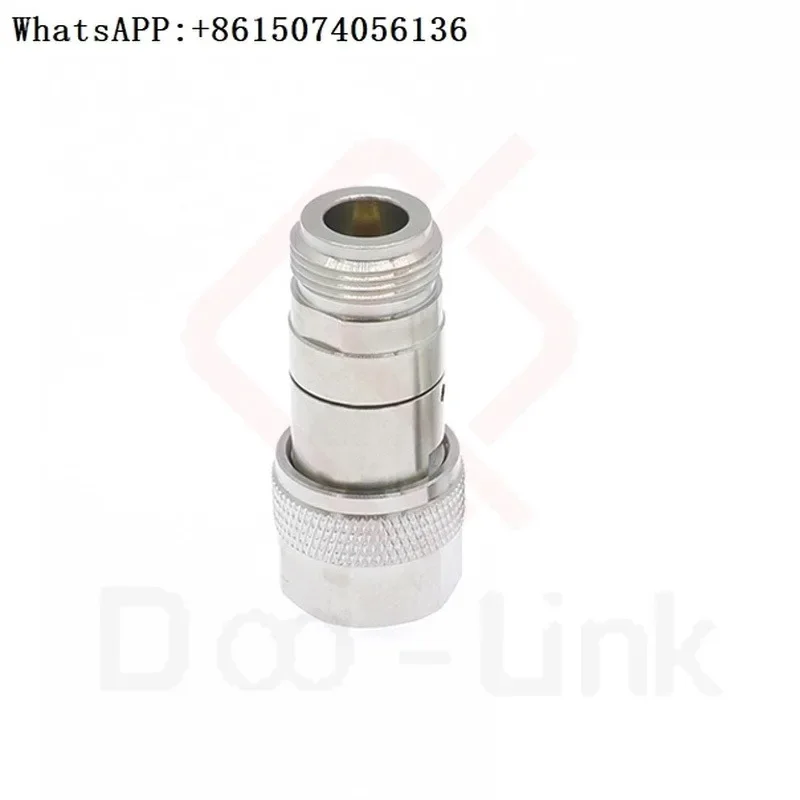 N coaxial fixed attenuator DC-8.5GHz 2W 1-60dB bidirectional N-JK joint copper plating ternary alloy.