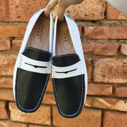 YRZL mocassini uomo mocassini classici in pelle di maiale uomo Slip on scarpe da guida uomo scarpe Casual mocassini comodi scarpe da ufficio uomo