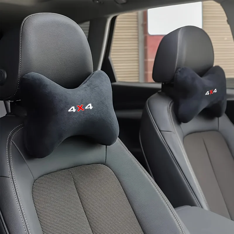 

Car seat neck pillow breathable head and neck cushion. Comfortable neck support cushion. Soft plush seat headrest.