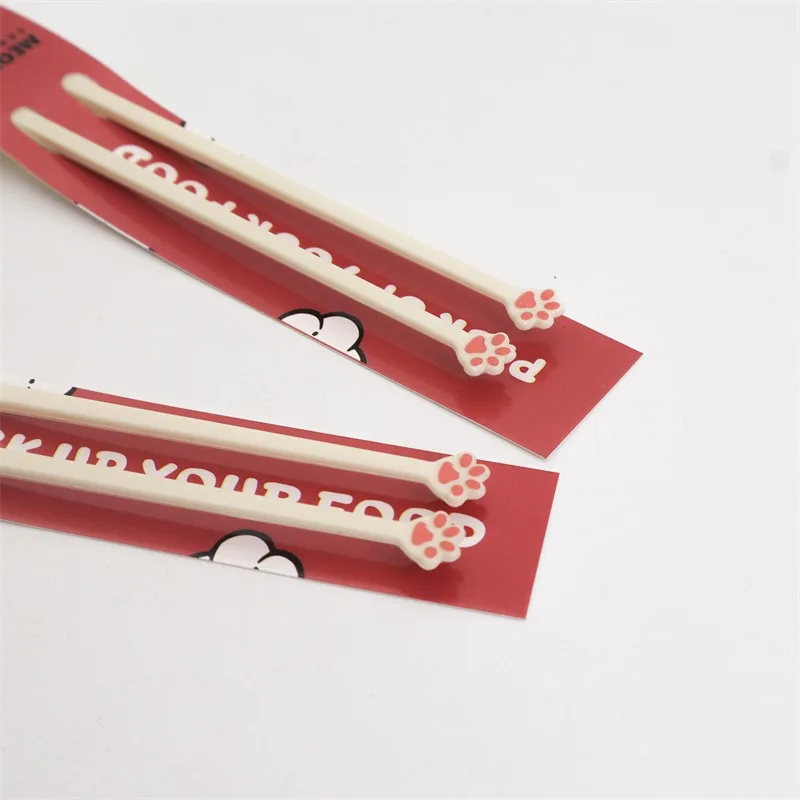 Cat Paw Chopsticks for Kids Beginners, Baby Eating Helper Training Chopsticks with Non-Slip Tips, Home Kitchen Sushi Chopstick view 2