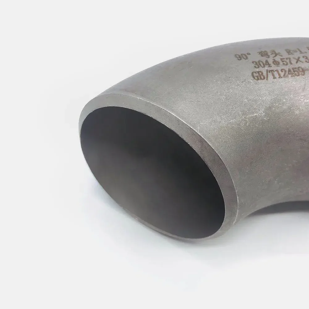 12 14 16 18 20 22 25 27 32 34 38mm 1/2" 5/8" 3/4" 1" 1-1/4" 1-1/2" 304 Stainless Steel 90 Degree Elbow Butt Welded Pipe Fitting