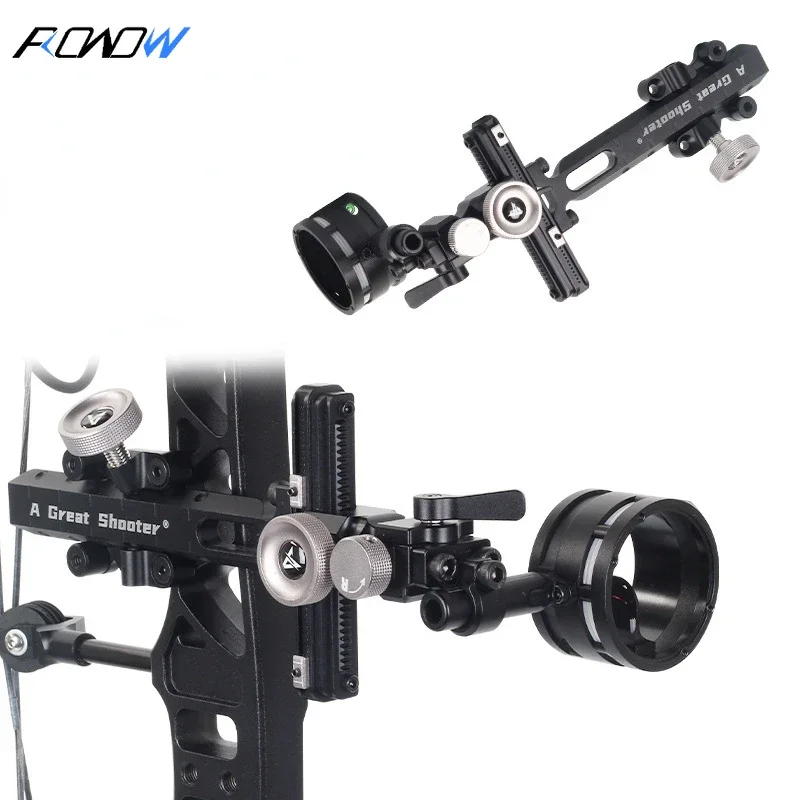 

ROWOW Second-generation Shooter Long Rod Sight Compound Pulley Bow Fine-tuned To Install 4/6/8x Scope