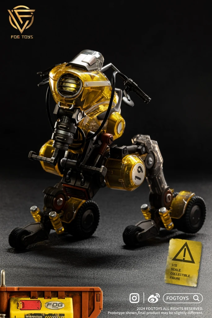 متوفر في المخزون الأصلي Fogtoys ضباب لعبة Qixiang 26 سلسلة مركبات ملونة شفافة VER دراجة نارية عمل نموذج لجسم اللعب