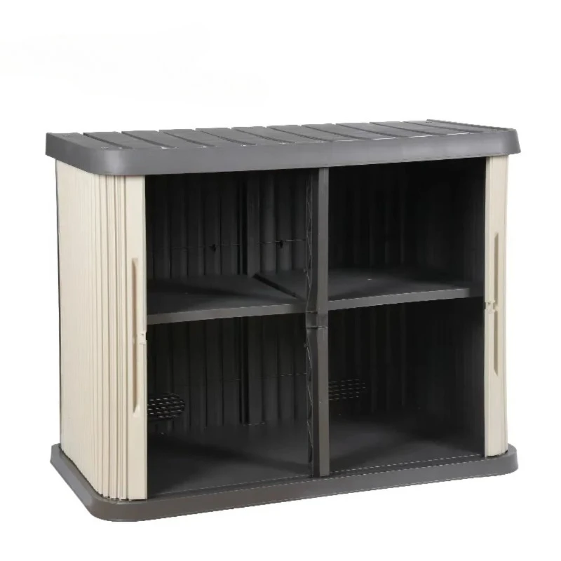 

Outdoor garden lockers, outdoor storage cabinets, waterproof and sunscreen garden tool cabinets