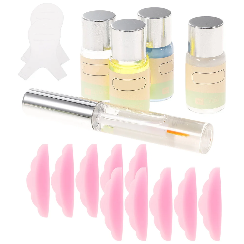 1 مجموعة تجعيد الرموش عدة لاش رفع الضفيرة أداة مجموعة رمش الغراء منصات ل سمكا حليقة طويلة الأمد الرموش #6