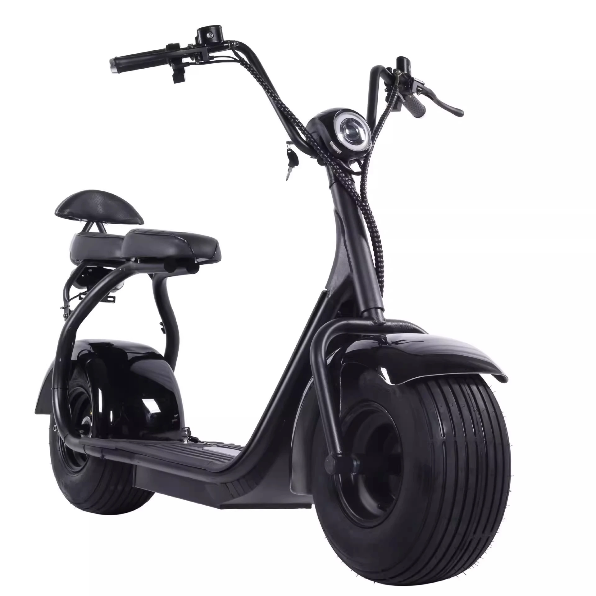 New Steel Frame Electric Scooters 2000W Lithium Battery Electric Scooter With Two Seat For Men And Women