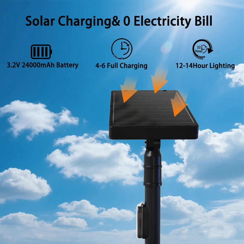 High Power Solar Light Outdoor Solar Street Light Waterproof Street Light For Garage Garden Wall Lamp