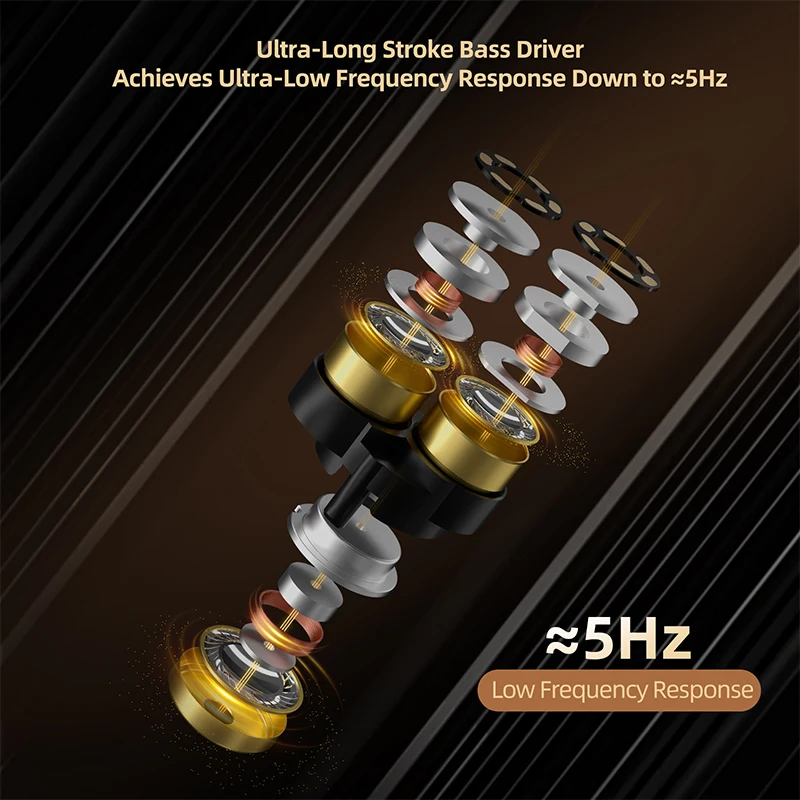 سماعة أذن KZ Vader Pro سلكية HiFi موازنة فائقة منخفضة للغاية وعالية التردد ديناميكية داخل الأذن سماعة أذن للموسيقى المخصصة