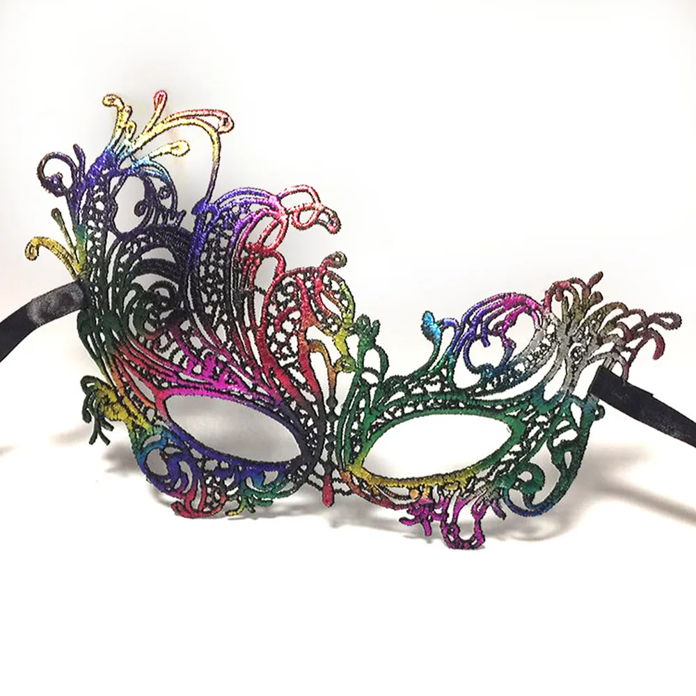 Best-selling Exquisite Shaping Hot Stamping Lace Mask Masquerade Party Nightclub Mask Festival Supplies 10pcs/lot