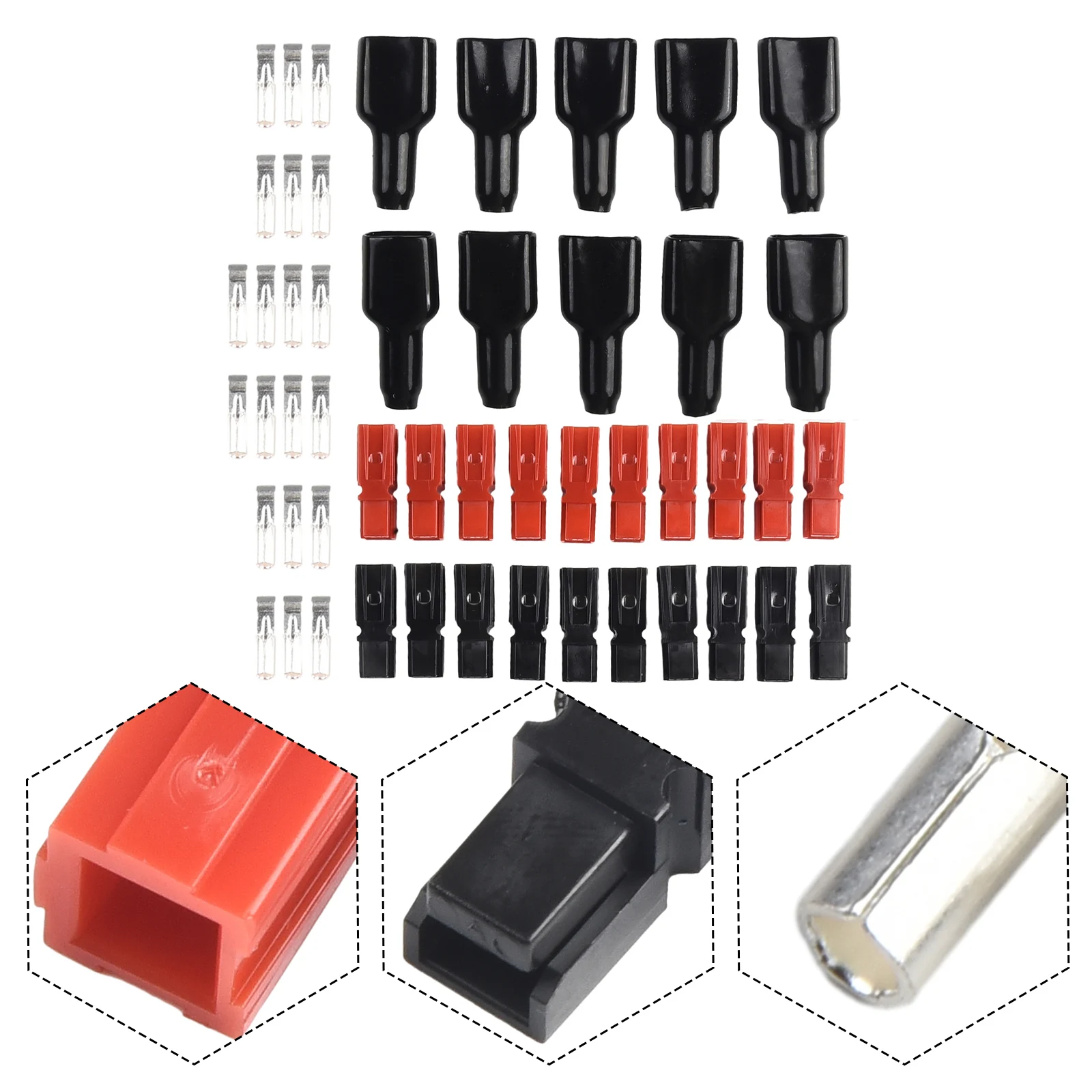 30A Red Shell Shell Supplies Equipment Terminal Blocks Electrical Construction Electric Forklifts Polycarbonate