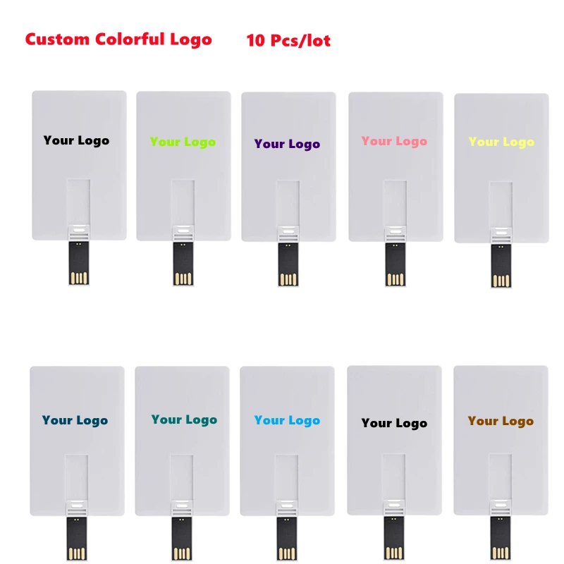 

10PCS/lot Colour USB Flash Drive Pen Drive 1GB 2GB 4GB 8GB 16GB Pendrive Memory Stick 32GB 64GB USB Stick Gift Free Custom LOGO