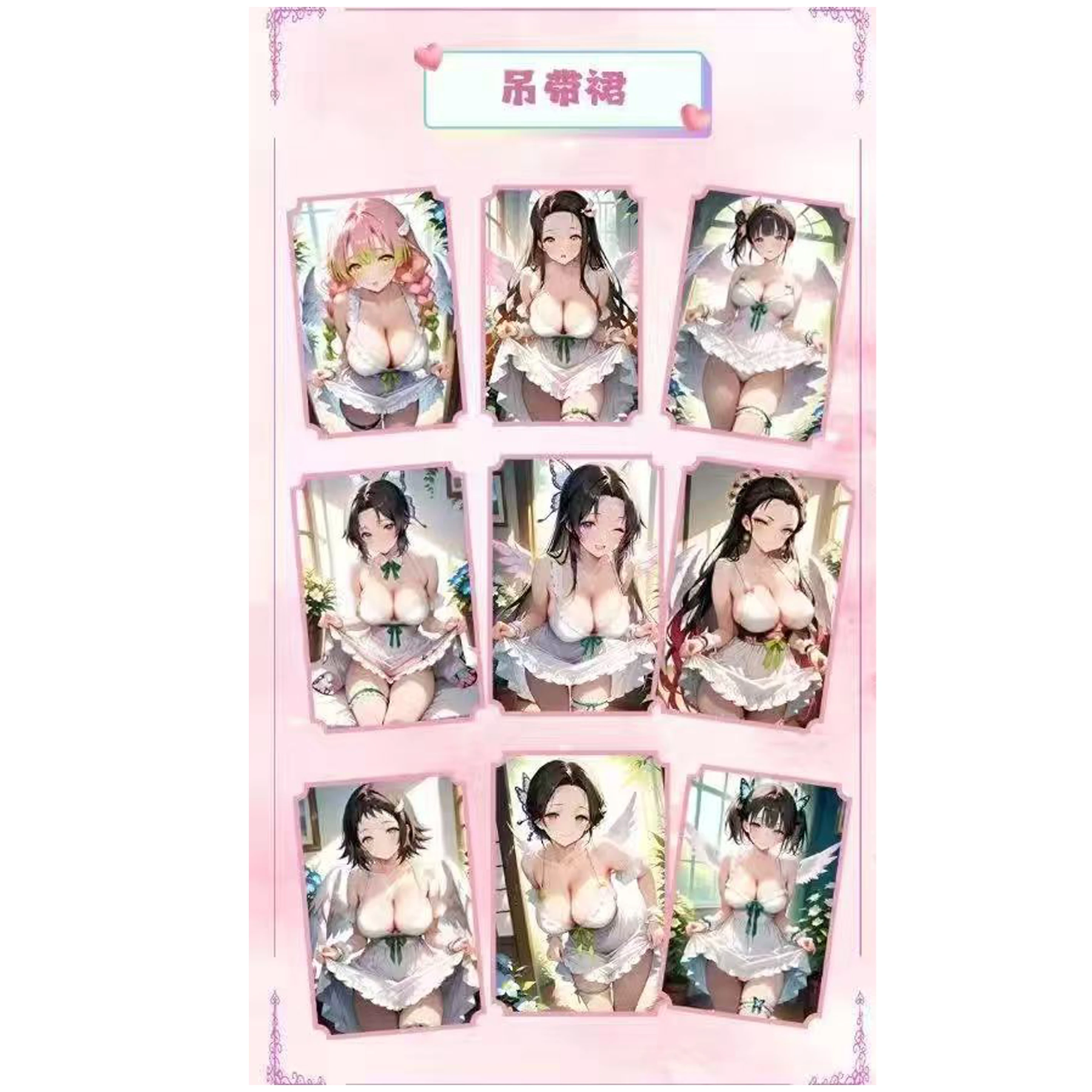 Ultima carta da collezione Goddess Story Personaggio moglie Carta ''Demon Slayer'' Gioco Anime Card Comic Toy Card all'ingrosso
