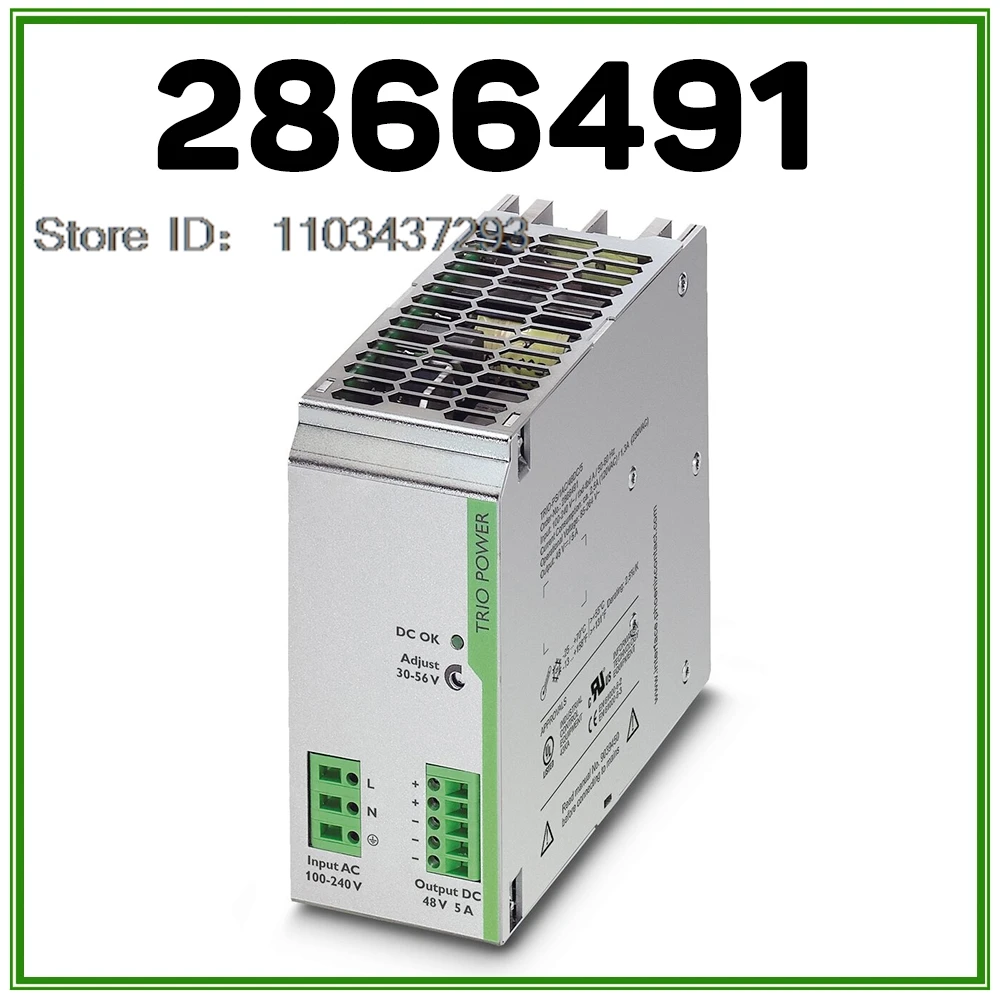 For Phoenix Power Supply TRIO-PS/1AC/48DC/5 2866491